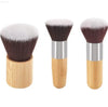 🌱 Eco-Friendly Glam – Women’s Flat Makeup Brush with Bamboo Handle | Effortless Application for Flawless Beauty