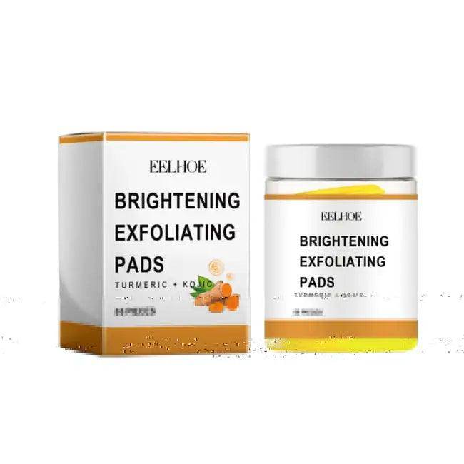Bright Glow Exfoliating Pads for Radiant Smooth Skin - Estalios