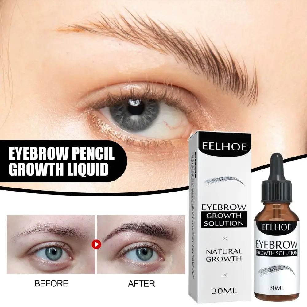 EELHOE Eyebrow Liquid for Thick, Dark Natural Brows - Estalios