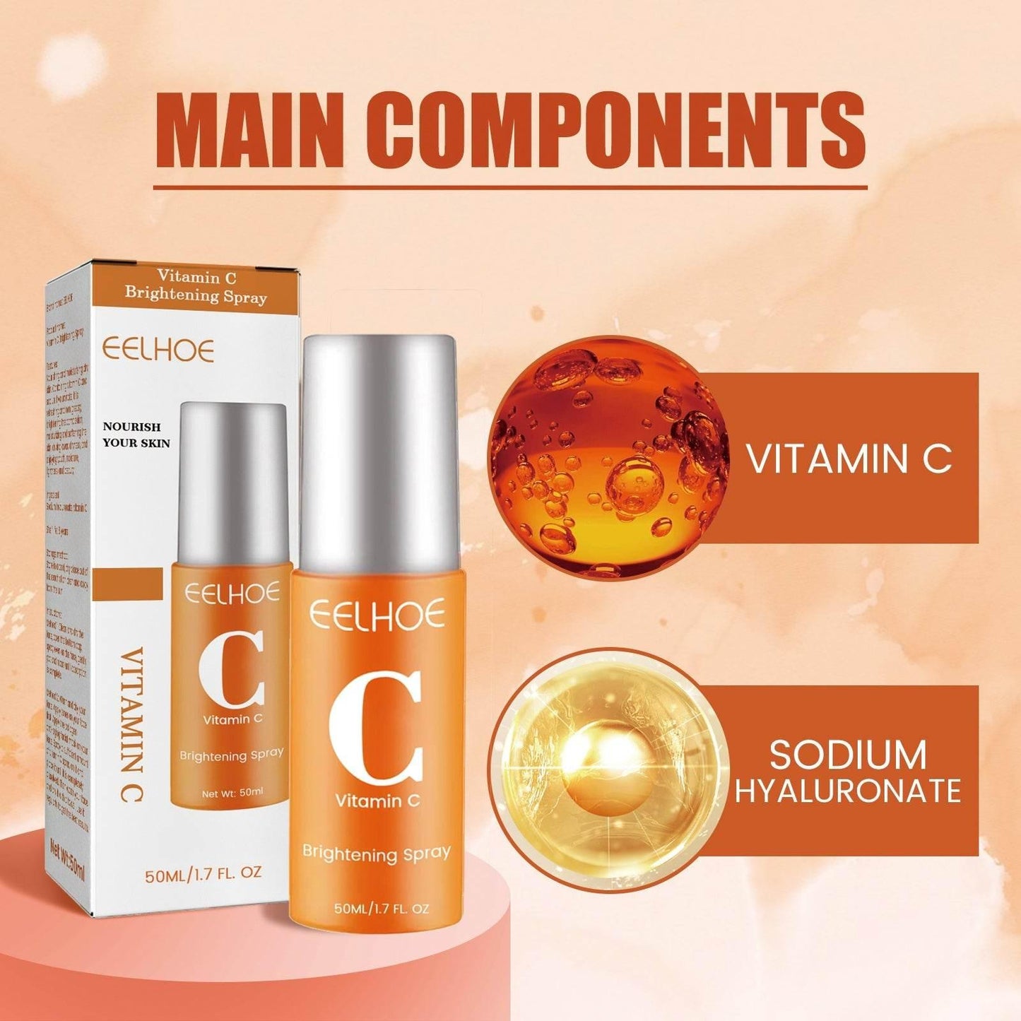 Vitamin C Radiance Blast Okay, here's the product description you asked for: **Vitamin C Brightening Spray** Unleash your skin - Estalios