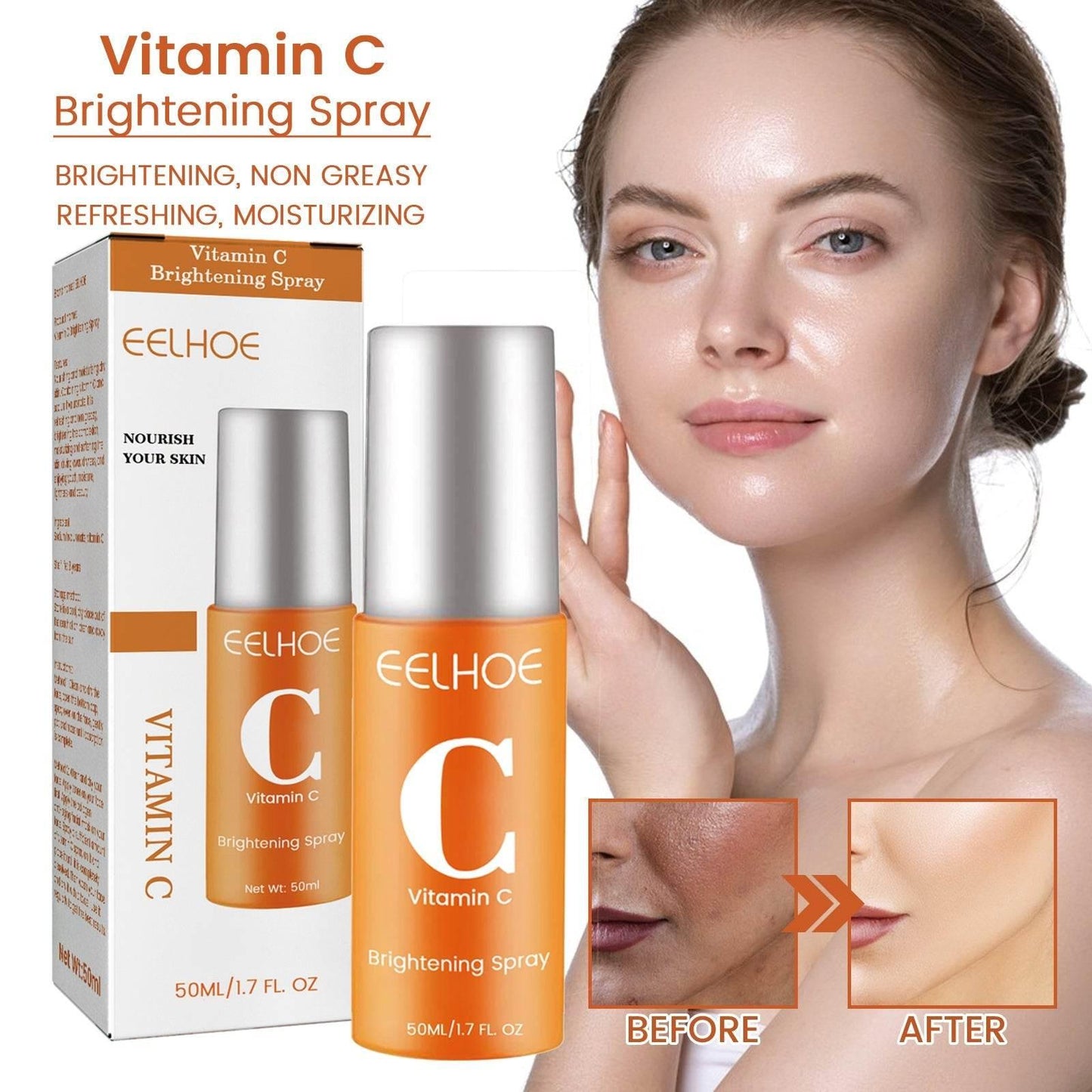 Vitamin C Radiance Blast Okay, here's the product description you asked for: **Vitamin C Brightening Spray** Unleash your skin - Estalios