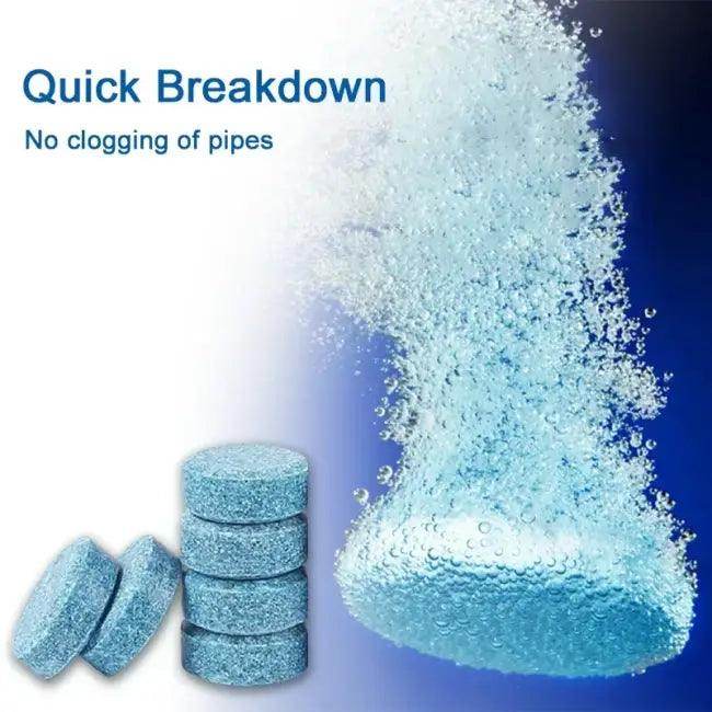 Rev Up Your Drive with Blue Windshield Washer Tablets - Estalios