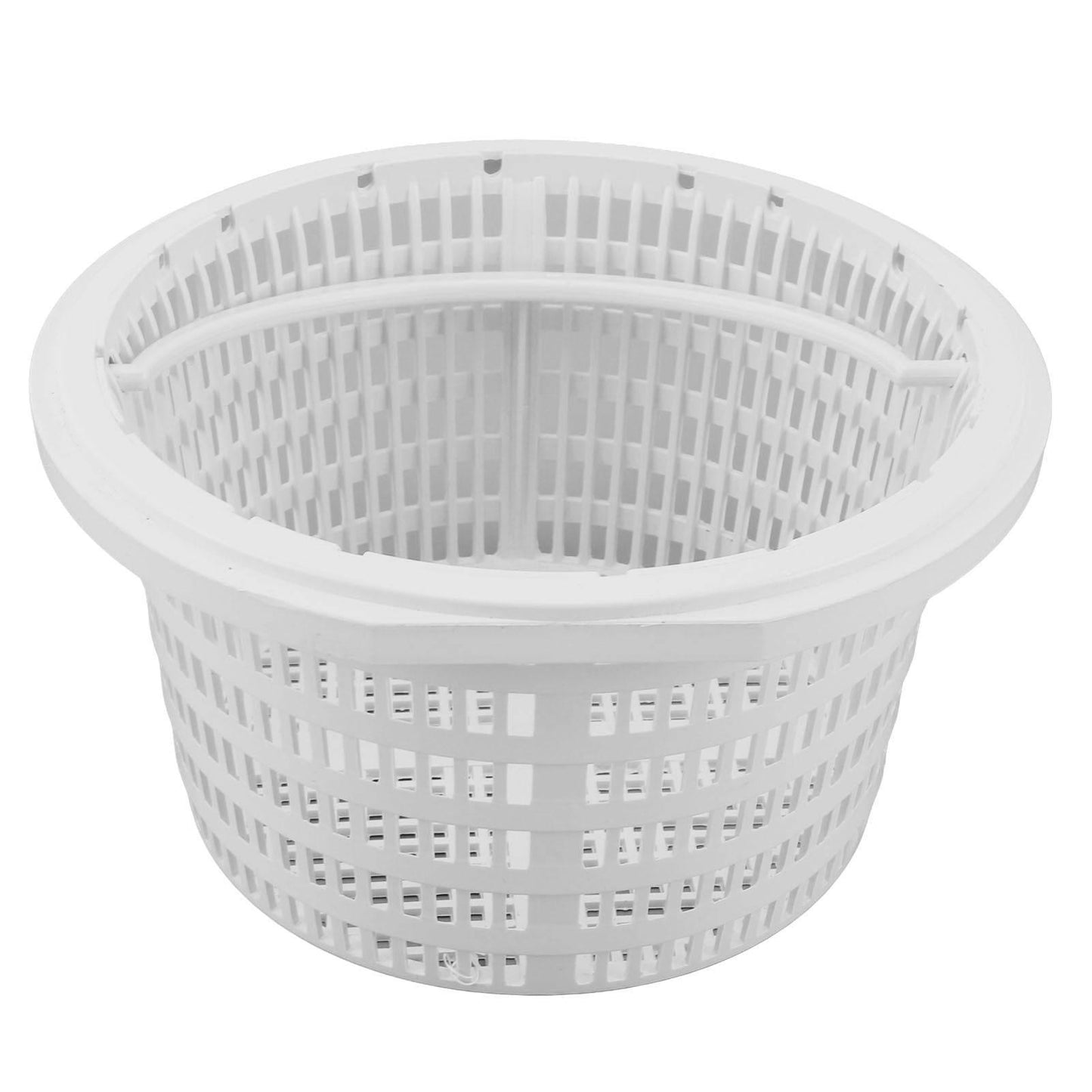 Pool Perfection: White Skimmer Basket! Okay, here's a product description for the White Skimmer Basket, following all your guidelines: - Estalios