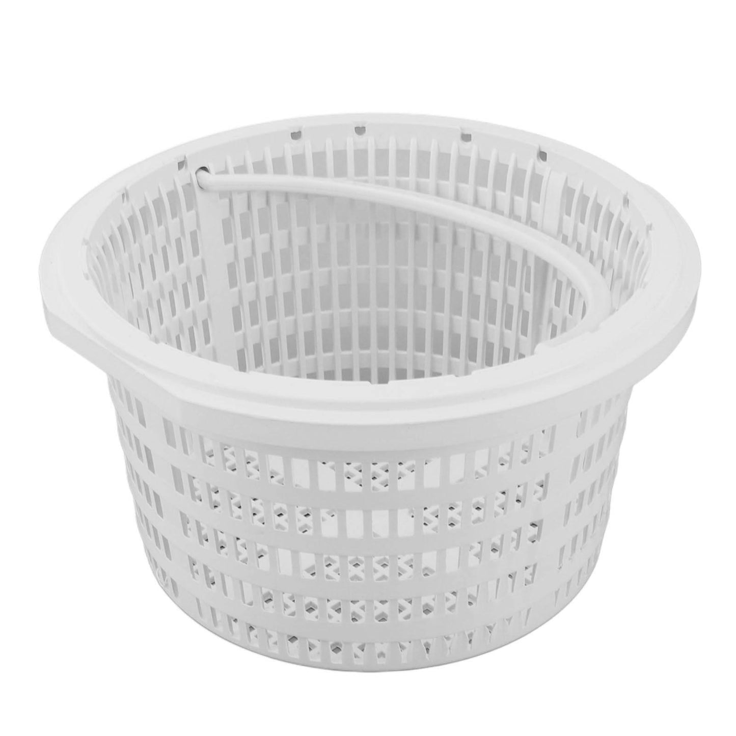 Pool Perfection: White Skimmer Basket! Okay, here's a product description for the White Skimmer Basket, following all your guidelines: - Estalios