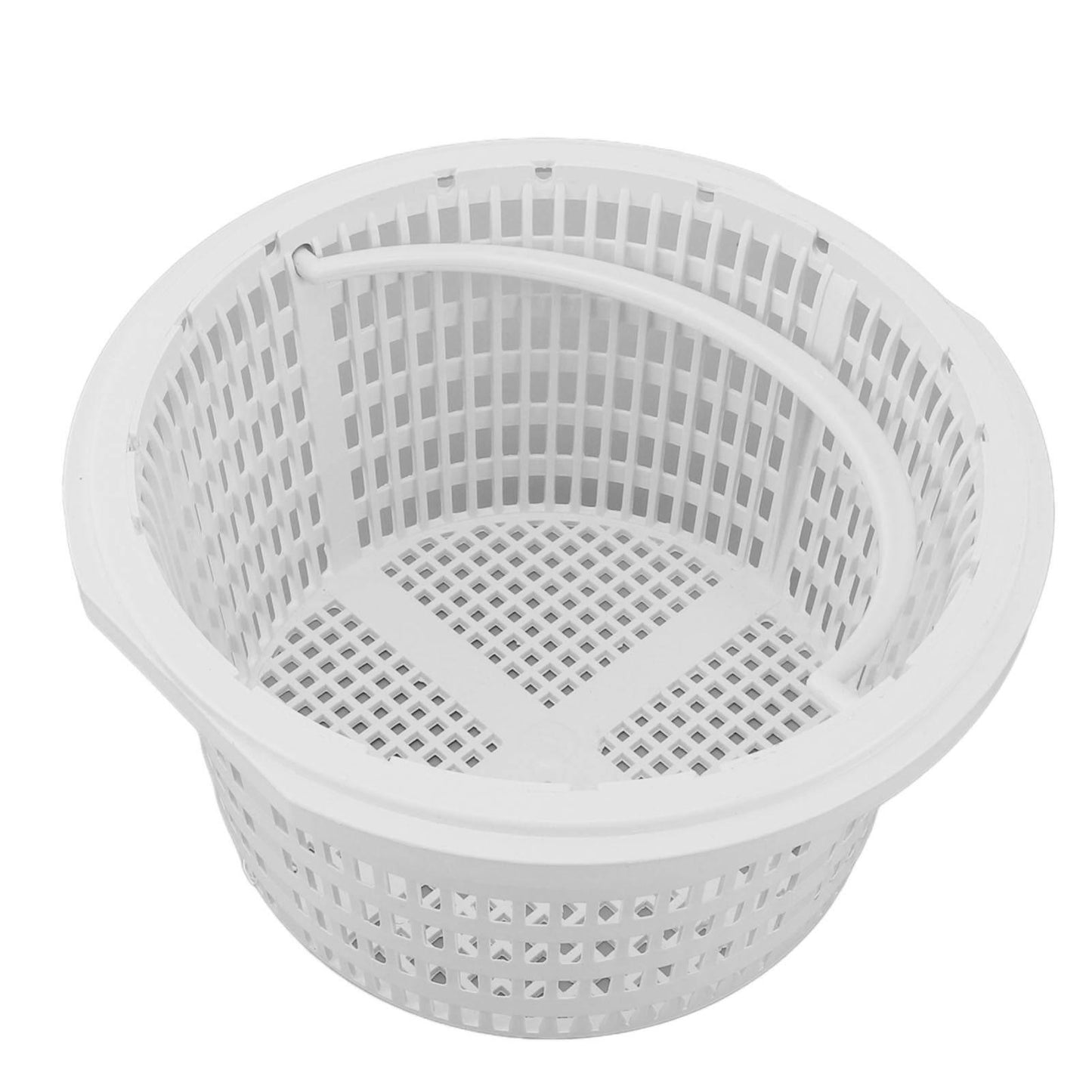 Pool Perfection: White Skimmer Basket! Okay, here's a product description for the White Skimmer Basket, following all your guidelines: - Estalios