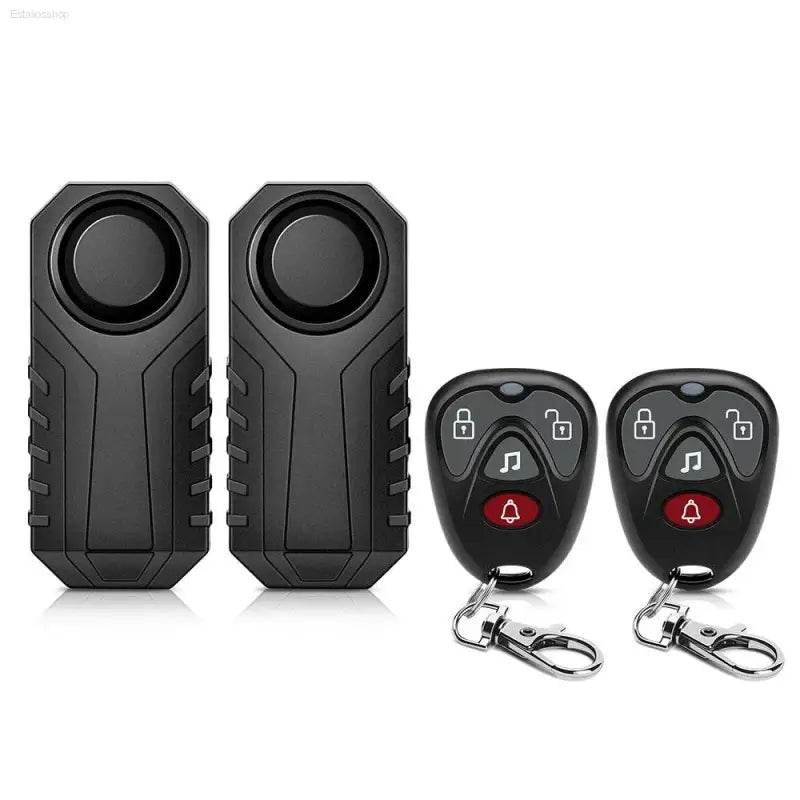 Elecpow Bike Anti Theft Alarm With Remote Rechargeable Waterproof Scooter Motorcycle Bicycle Security Protection Alarm System - Estalios