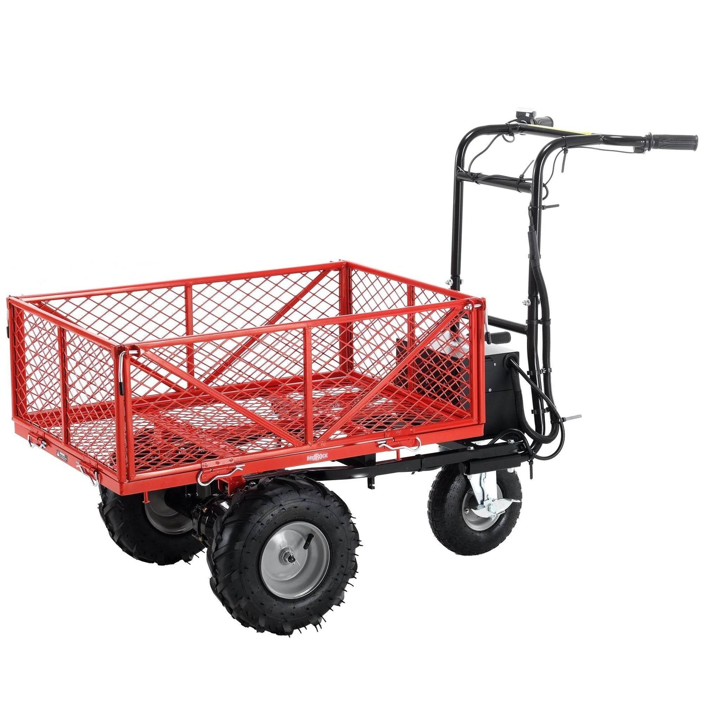 Electric Powered Wheelbarrow Utility Cart with 500lbs Capacity - Estalios