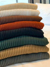 Elegant Solid Basic Knitted Turtleneck Sweater for Women - Estalios