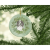 Doggone Delightful Christmas Ornament: English Springer Spaniel Joy! Introducing the Perfect Christmas Ornament for Dog Lovers! this Round White Ceramic Ornament Adds a Touch - Estalios