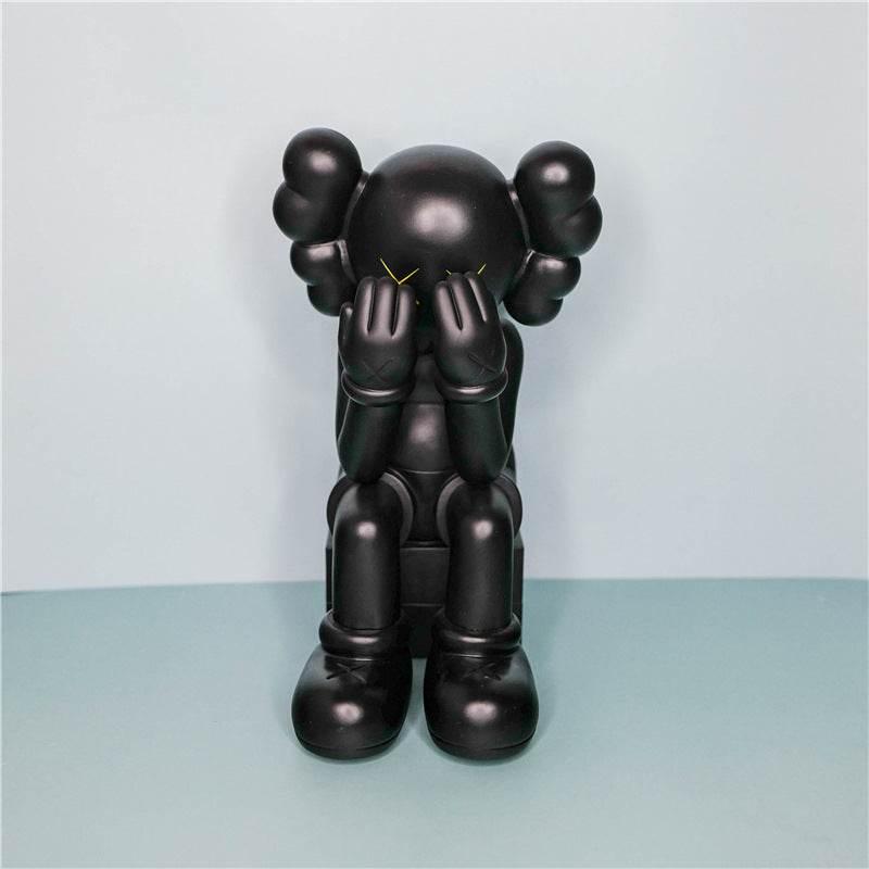 Epic Pink KAWS Companion in Iconic Seated Stance - Estalios