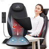 Experience Ultimate Relaxation with the Snailax Heated Electric Back Massager - Your Go-To Chair Pad for Soothing Tissue Kneading!