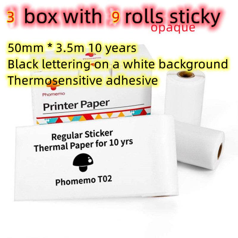 Portable Mini Thermal Label Printer for Home and School - Estalios