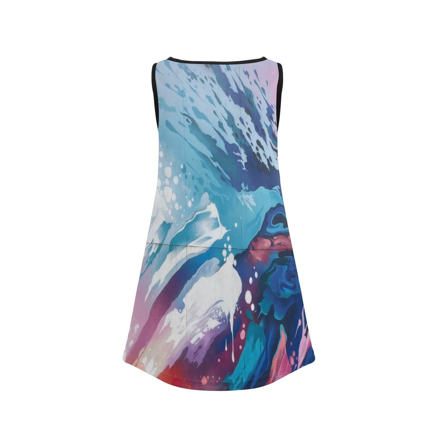 Girls' Sleeveless Dress (D58) for Casual or Party Wear - Estalios