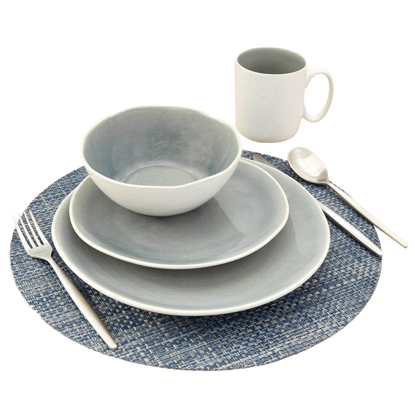 Serenity 16-Piece Dinnerware Set for Elegant Dining - Estalios