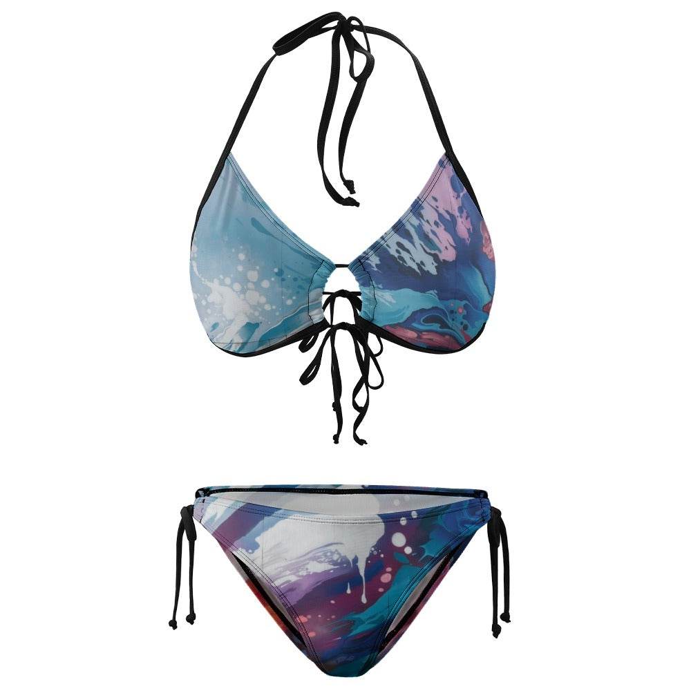 Large Size Bikini Swimsuit with Adjustable Straps - Estalios