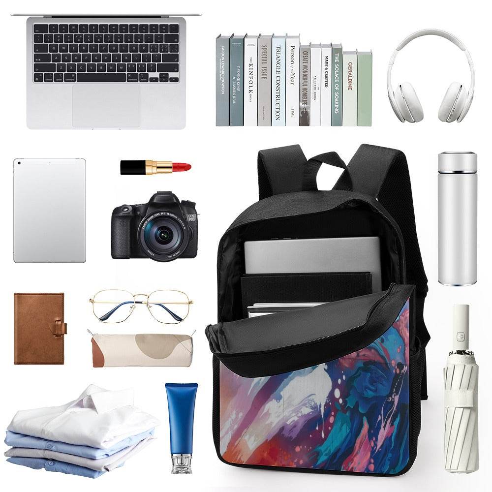 New 17 Inch Shoulder Backpack for School and Travel - Estalios