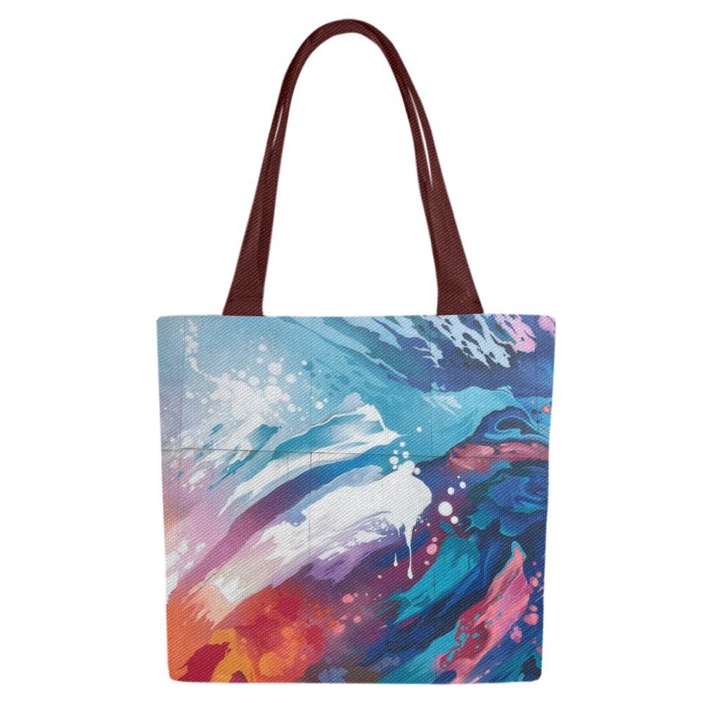 Canvas Tote Bag (Model1657) (Set of 2) - Estalios