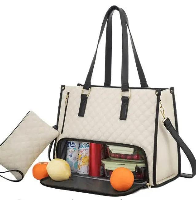 Chic Quilted Insulated Bags for Stylish Lunch Perfection - Estalios