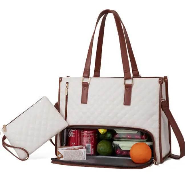 Chic Quilted Insulated Bags for Stylish Lunch Perfection - Estalios