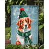 Festive Dog Standard Garden Flag: Winter Woof Wonders! **festive Dog Garden Flag: Winter Woof Wonders!** Brighten - Estalios