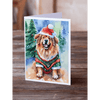 Woofing Wonderful Watercolor Christmas Dog Cards! Spread Holiday Cheer with these Adorable Watercolor Christmas Dog Cards! Each Card Features a Unique and Festive Dog Design, Perfect - Estalios