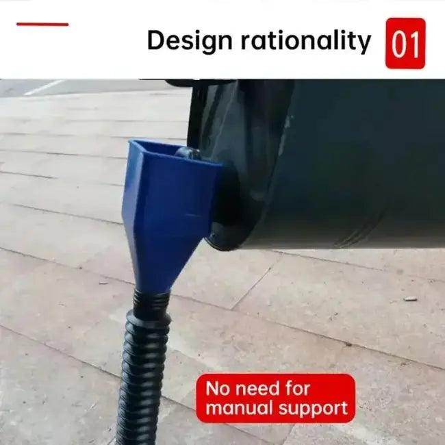 Rev Up Your Rides with Our Dynamic Blue Fuel Funnel - Estalios