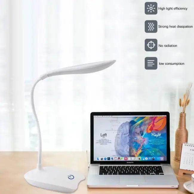 Sleek Flex LED Desk Lamp for Bright Workspace Illumination - Estalios