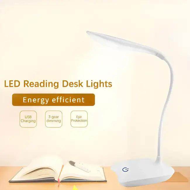 Sleek Flex LED Desk Lamp for Bright Workspace Illumination - Estalios