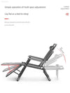 Folding Bed Single Recliner Noon Break Bed For Home Simple Accompanying Bed Handy Gadget Portable Camp Bed Office Bed for Lunch Break - Estalios