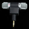 FORNORM 3.5mm Jack Mini Digital Stereo Microphone Recorder - Perfect for Karaoke & Singing on Sony MIC-DS70P & Computers