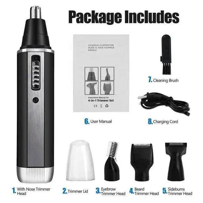 Ultimate 4 In 1 Grooming Kit for Effortless Style - Estalios
