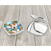 Fox Terrier Luau Compact Mirror for Stylish Travel Touch-Ups - Estalios