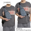 FSD.WG Men's Water-Resistant Sling Backpack - Versatile Crossbody Shoulder Bag for Travel - Estalios