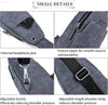 FSD.WG Men's Water-Resistant Sling Backpack - Versatile Crossbody Shoulder Bag for Travel - Estalios