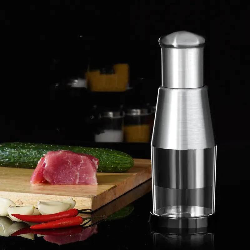 Garlic Crusher Onion Chopper Manual Garlic Press Kitchen Gadget - Estalios