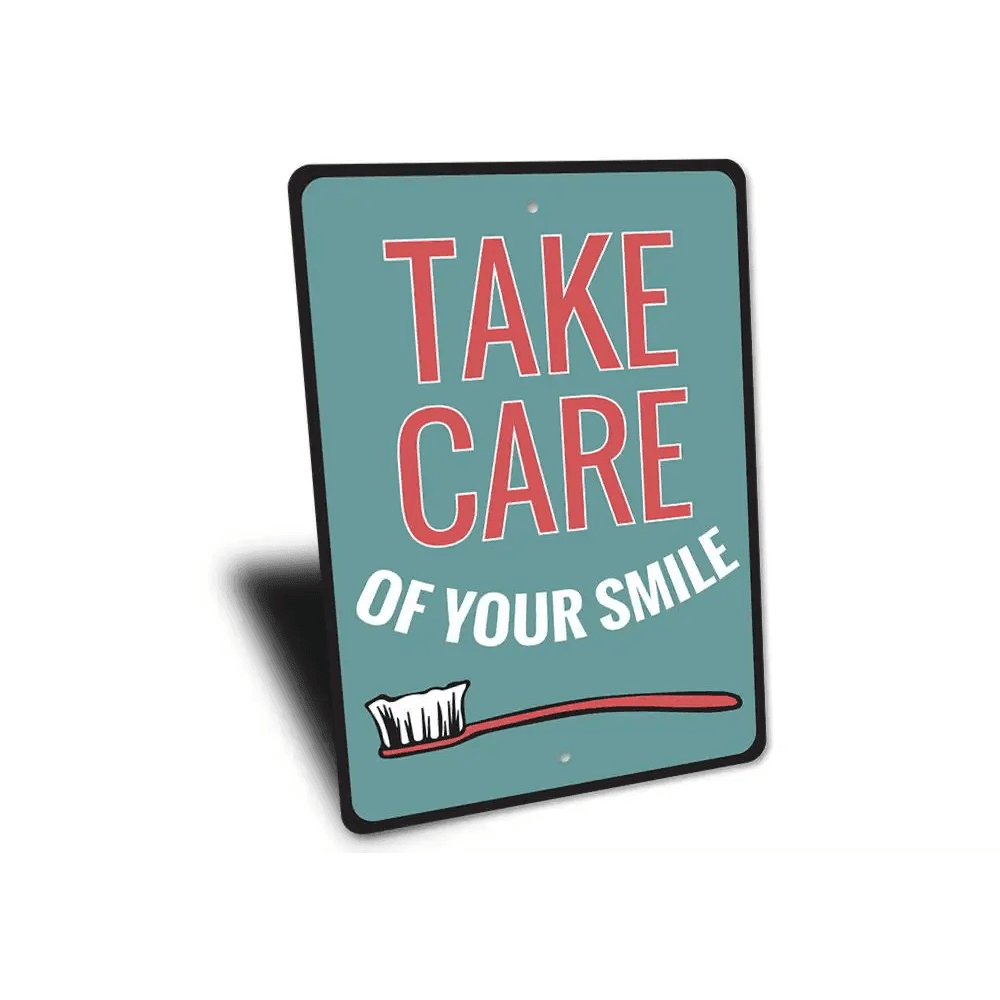 Get Ready to Shine with Our Eye-Catching Dental Care Sign! - Estalios