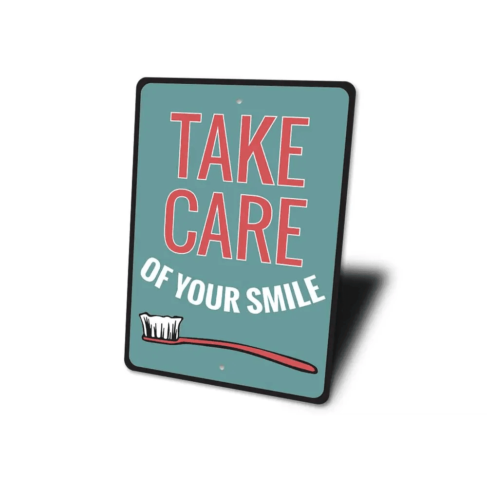 Get Ready to Shine with Our Eye-Catching Dental Care Sign! - Estalios