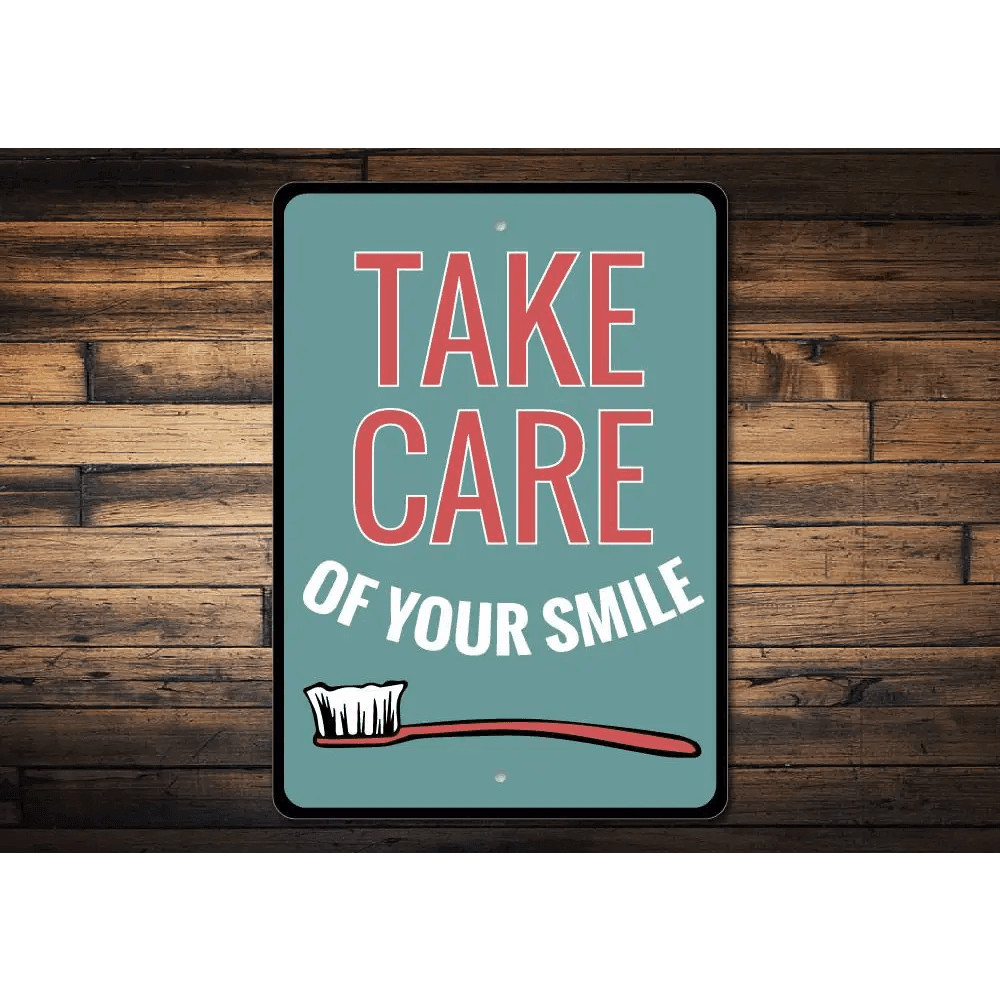 Get Ready to Shine with Our Eye-Catching Dental Care Sign! - Estalios