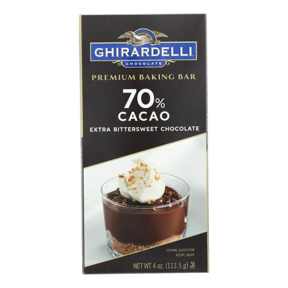 Ghirardelli 70% Dark Chocolate Decadence Unlocked Indulge in the Rich and Intense Flavor of Ghirardelli - Estalios