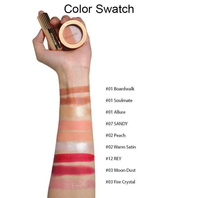 Glam Splash Makeup Kit: Bold Eyes & Luscious Lips - Estalios