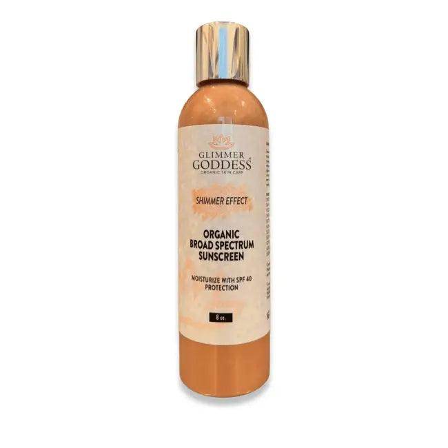 Glimmer Goddess Shimmer Sunscreen for Radiant Summer Skin - Estalios