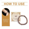 Gold Wire Sandalwood Bead Bracelet with Peaceful Energy for Daily Wear Fashion eprolo EstaliosShop