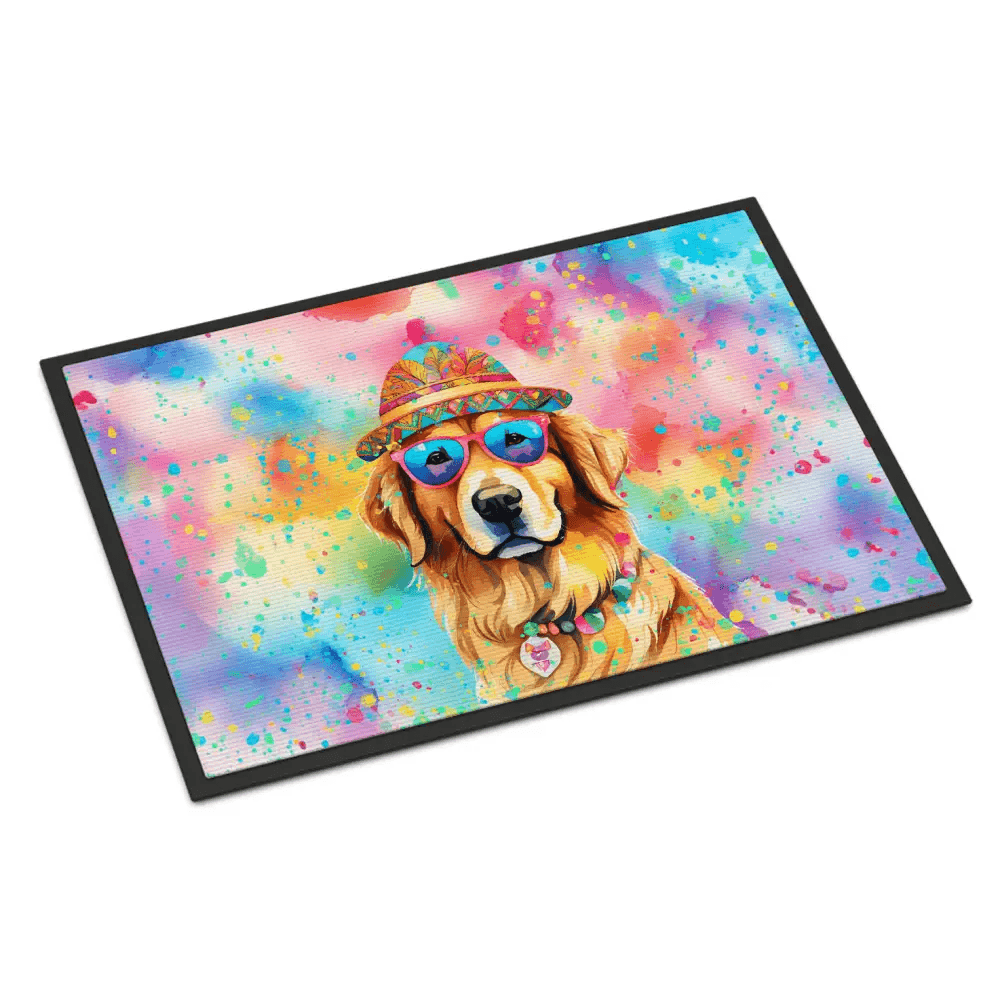 Golden Retriever Doormat Non Slip Washable for Entryway - Estalios