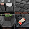 Golden Ride: Retriever Dog Car Seat Cover! Keep your Furry Friend Comfortable and your Car Clean with this Quilted Gray Pet Car Seat Cover. Featuring an Adorable - Estalios