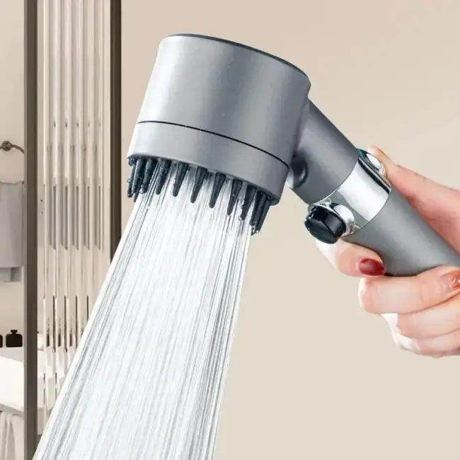 Revitalize Your Shower with the Sleek Gray Handheld Head - Estalios