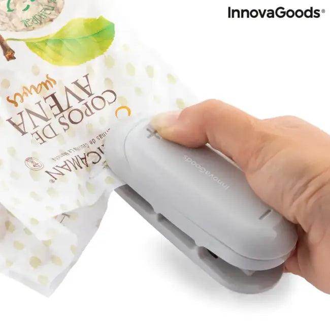 Get Sealed with the Sleek Gray Bag Sealer for Freshness - Estalios