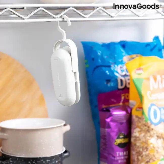 Get Sealed with the Sleek Gray Bag Sealer for Freshness - Estalios