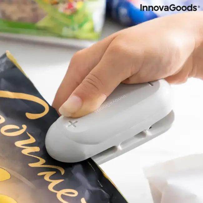 Get Sealed with the Sleek Gray Bag Sealer for Freshness - Estalios