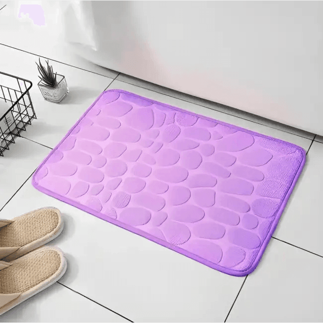 Pebble Chic Bath Mats for Stylish Comfort and Safety - Estalios