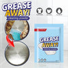 Grease-removing cleaning powder.